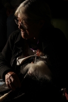 Miércoles 18 de noviembre del 2015. San Cristóbal de las Casas, María Pérez López, indígena tsotsil, considerada Tesoro Humano Vivo por la Dirección de Culturas Populares del Conaculta y la Sedesol, durante el Conversatorio organizado en el Encuentro de T
