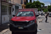 Martes 1 de agosto del 2017. Tuxtla Gutiérrez. Militantes del MOCRI de las comunidades de Tapilula causan destrozos y golpean a militantes de la COIAC esta tarde en las oficinas de esta organización ubicadas en una colonia residencial del oriente de Tuxtl