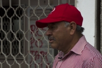 Martes 1 de agosto del 2017. Tuxtla Gutiérrez. Militantes del MOCRI de las comunidades de Tapilula causan destrozos y golpean a militantes de la COIAC esta tarde en las oficinas de esta organización ubicadas en una colonia residencial del oriente de Tuxtl