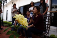 Martes 27 de septiembre del 2016. Tuxtla Gutiérrez. Colectiva Camina Violeta de Guerrero e Iniciativas Feministas en conferencia de prensa dan a conocer las actividades del programa de las Jornadas Feminismos del Sur que se realizan en la capital de este 