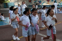 Lunes 26 de agosto del 2019. Tuxtla Gutiérrez. Durante el primer día de clases