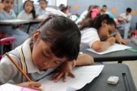 Lunes 26 de agosto del 2019. Tuxtla Gutiérrez. Durante el primer día de clases