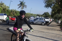 Sábado 7 de marzo del 2015. Tuxtla Gutiérrez. Grupos de ciclistas recorren las avenidas de la capital del estado de Chiapas en la Rodada de Altura 2015 que se lleva a cabo simultáneamente en varios países de habla hispana.