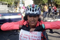 Sábado 7 de marzo del 2015. Tuxtla Gutiérrez. Grupos de ciclistas recorren las avenidas de la capital del estado de Chiapas en la Rodada de Altura 2015 que se lleva a cabo simultáneamente en varios países de habla hispana.