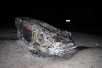 El saldo del operativo del desalojo de la carretera de Ixtapa y Bochil arroja una veintena de detenidos, daños materiales y un vehículo incinerado
