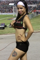 Sábado 26 de abril del 2014. Tuxtla Gutiérrez. Aspectos del partido entre Jaguares de Chiapas y el Atlante esta noche en el estadio Zoque.