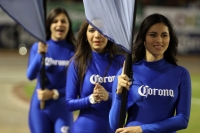 Sábado 18 de enero del 2014. Tuxtla Gutiérrez. Aspectos del partido de esta noche entre jaguares de Chiapas y el Cruz Azul.