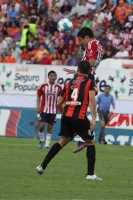 Sábado 14 de enero del 2012. Tuxtla Gutiérrez, Chiapas. Los jaguares de Chiapas logran su primera victoria en el torneo de clausura ante las Chivas del Guadalajara tres tantos a uno.
