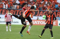 Sábado 14 de enero del 2012. Tuxtla Gutiérrez, Chiapas. Los jaguares de Chiapas logran su primera victoria en el torneo de clausura ante las Chivas del Guadalajara tres tantos a uno.