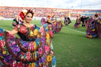 Sábado 14 de enero del 2012. Tuxtla Gutiérrez, Chiapas. Los jaguares de Chiapas logran su primera victoria en el torneo de clausura ante las Chivas del Guadalajara tres tantos a uno.