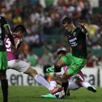 Sábado 1 de marzo del 2014. Tuxtla Gutiérrez. Aspectos del partido entre Jaguares de Chiapas y el León.