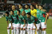 Sábado 28 de septiembre del 2013. Tuxtla Gutiérrez. La alineación de los Jaguares de Chiapas.