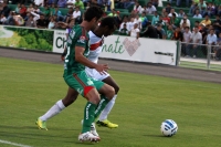 Martes 19 de agosto del 2014. Tuxtla Gutiérrez. Aspectos del partido entre jaguares de Chiapas y Alebrijes de Oaxaca del  Torneo de CopaMX 2014.