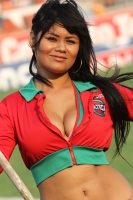 Porristas en el partido entre Jaguares y Tigres Porristas en el partido entre Jaguares y Tigres
