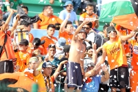 Sábado 29 de abril del 2017. Tuxtla Gutiérrez. con un empate a dos tantos y una fuerte trifulca con los aficionados termina el partido entre Jaguares de Chiapas y El Santos. esta tarde en el estadio Zoque de la capital de este estado del sureste de México Sábado 29 de abril del 2017. Tuxtla Gutiérrez. con un empate a dos tantos y una fuerte trifulca con los aficionados termina el partido entre Jaguares de Chiapas y El Santos. esta tarde en el estadio Zoque de la capital de este estado del sureste de México