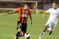 Viernes 14 de septiembre del 2012. Tuxtla Gutiérrez, Chiapas. El equipo Jaguares de Chiapas obtiene un respiro al ganar por dos tantos a cero al Toluca, esta noche en el Estadio Zoque de esta ciudad.