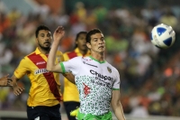 Sábado 29 de Marzo del 2014. Tuxtla Gutiérrez. Aspectos del partido entre Jaguares de Chiapas y Morelia, esta noche en el estadio Zoque de la capital de este estado del sureste de México.