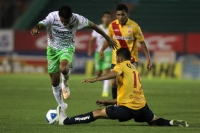 Sábado 29 de Marzo del 2014. Tuxtla Gutiérrez. Aspectos del partido entre Jaguares de Chiapas y Morelia, esta noche en el estadio Zoque de la capital de este estado del sureste de México.