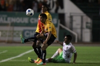 Sábado 29 de Marzo del 2014. Tuxtla Gutiérrez. Aspectos del partido entre Jaguares de Chiapas y Morelia, esta noche en el estadio Zoque de la capital de este estado del sureste de México.