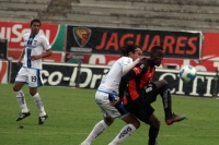 Tuxtla Gutiérrez, Chiapas. Jaguares vs Querétaro en el estadio Zoque.
