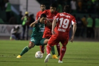 Jueves 27 de noviembre del 2014. Tuxtla Gutiérrez. Aspectos del partido de ida entre Jaguares de Chiapas y el Toluca al inicio de la liguilla del torneo del fut bol mexicano.