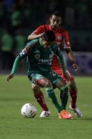 Jueves 27 de noviembre del 2014. Tuxtla Gutiérrez. Aspectos del partido de ida entre Jaguares de Chiapas y el Toluca al inicio de la liguilla del torneo del fut bol mexicano.