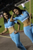 Jueves 27 de noviembre del 2014. Tuxtla Gutiérrez. Las bellas animadoras de los patrocinadores del partido de ida entre Jaguares de Chiapas y el Toluca al inicio de la liguilla del torneo del fut bol mexicano. Jueves 27 de noviembre del 2014. Tuxtla Gutiérrez. Las bellas animadoras de los patrocinadores del partido de ida entre Jaguares de Chiapas y el Toluca al inicio de la liguilla del torneo del fut bol mexicano.