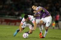 Sábado 17 de octubre del 2015. Tuxtla Gutiérrez. Aspecto del partido entre Jaguares de Chiapas y los Rayados del Monterrey.