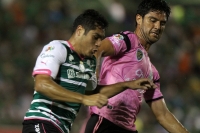 Sábado 18 de octubre del 2014. Tuxtla Gutiérrez. Aspecto del partido entre jaguares de Chiapas y Santos Laguna.