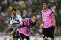 Sábado 18 de octubre del 2014. Tuxtla Gutiérrez. Aspecto del partido entre jaguares de Chiapas y Santos Laguna.