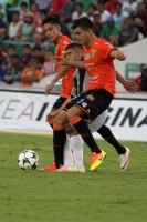 Sábado 24 de septiembre del 2016. Tuxtla Gutiérrez. Jaguares logra empatar a Necaxa a dos tantos, esta tarde en la cancha del Estadio Zoque.
