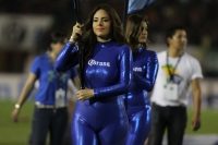 Sábado 12 de abril del 2014. Tuxtla Gutiérrez. Aspectos del partido entre jaguares de Chiapas y Monterrey.