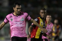 Miércoles 1 de octubre del 2014. Tuxtla Gutiérrez. Aspecto del partido entre Jaguares de Chiapas y Leones Negros.