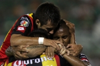 Miércoles 1 de octubre del 2014. Tuxtla Gutiérrez. Aspecto del partido entre Jaguares de Chiapas y Leones Negros.