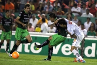 Sábado 12 de abril del 2014. Tuxtla Gutiérrez. Aspectos del partido entre jaguares de Chiapas y Monterrey.