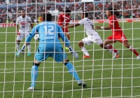 Domingo 31 de julio del 2016. Tuxtla Gutiérrez. Jaguares vence 1-0 al Toluca, esta tarde en partido de la LigaMx en el estadio Zoque de la capital de Chiapas.