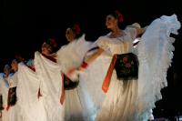EL ESPECTACULO FOLKLORICO  INTERNACIONAL "JAROCHO" EN LA PLAZA DE LA PAZ DE SAN CRISTOBAL DE LAS CASAS