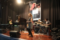 Jueves 11 de octubre del 2012. Tuxtla Gutiérrez Chiapas. El festival Internacional de Jazz Kinich Ahua de la UNICACH continua realizándose durante esta semana en un conocido foro cultural de Tuxtla Gutiérrez.