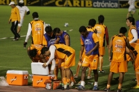 ASPECTOS DEL ENTRENAMIENTO DE LA NOCHE DE ESTE JUEVES DE LOS JAGUARES DE CHIAPAS, DONDE SE OBSERVA LA AVANZADA DE QUIEN SERA EL PROXIIMO DT