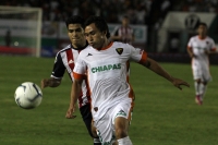 Sábado 27 de julio del 2013. Tuxtla Gutiérrez. Chivas rescata un punto ante Chiapas FC esta noche en el estadio Zoque en la capital de este estado del sureste de México.