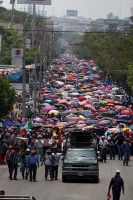 Lunes 1 de mayo del 2017. Tuxtla Gutiérrez. La marcha convocada por el movimiento de resistencia para el día 1, 2 y 3 de mayo en el contingente magisterial