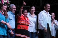 Miércoles 27 de junio del 2018. Tuxtla Gutiérrez. José Antonio Aguilar Bodegas, candidato al gobierno de Chiapas por el PRD PAN y MC acompaña a los candidatos de representación federal y local afines a estos partidos polÃÂticos esta noche en el Parqu Miércoles 27 de junio del 2018. Tuxtla Gutiérrez. José Antonio Aguilar Bodegas, candidato al gobierno de Chiapas por el PRD PAN y MC acompaña a los candidatos de representación federal y local afines a estos partidos polÃÂticos esta noche en el Parqu