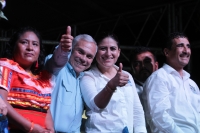 Miércoles 27 de junio del 2018. Tuxtla Gutiérrez. José Antonio Aguilar Bodegas, candidato al gobierno de Chiapas por el PRD PAN y MC acompaña a los candidatos de representación federal y local afines a estos partidos polÃÂticos esta noche en el Parqu Miércoles 27 de junio del 2018. Tuxtla Gutiérrez. José Antonio Aguilar Bodegas, candidato al gobierno de Chiapas por el PRD PAN y MC acompaña a los candidatos de representación federal y local afines a estos partidos polÃÂticos esta noche en el Parqu