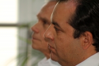 Martes 1 de agosto del 2017. Tuxtla Gutiérrez. Aguilar Bodegas y Albores Gleason coinciden en la entrega de la Presea Jorge de la Vega Domínguez del IAP que es entregada a José Ramón Narro Robles esta tarde.