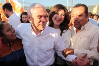 Martes 3 de abril del 2018. Ocosocuautla de Espinosa. José Antonio Aguilar Bodegas acompaña al inicio de campaña de Marí­a Elena Orantes y candidatos del Movimiento Ciudadano en un evento en esta ciudad.