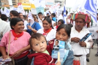 Domingo 24 de junio del 2012. Tuxtla Gutiérrez, Chiapas, Josefina Vázquez Mota, Candidata a la presidencia de la República acompaña  Emmanuel Nivón González quien busca la gubernatura de Chiapas por el PAN.