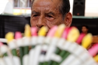 Martes 15 de agosto del 2017. Tuxtla Gutiérrez. Los Joyonaques, ramillete o amarre de flores son elaborados por la comunidad Zoque de la depresión central de Chiapas, estas ofrendas acompañan las procesiones y altares en los festejos del antiguo Barrio de