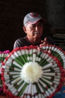 Sábado 17 de marzo del 2018. Tuxtla Gutiérrez. Los Joyonakes o amarres de flores os preparados esta tarde para la subida de las ví­rgenes a la comunidad de Copoya.