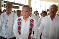 Lunes 28 de marzo. Este medio día se llevo a cabo la inauguración del Foro Internacional Migración y Trata de personas: Un Problema Complejo inaugurado por Juan Sabines Guerrero, gobernador del estado de Chiapas y Marcos Fastlicht Sacker, presidente de la