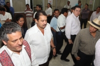 Noviembre del 2012. Tuxtla Gutiérrez, Chiapas. Juan Sabines Guerrero en el congreso del estado presenta el sexto informe de la administración chiapaneca.